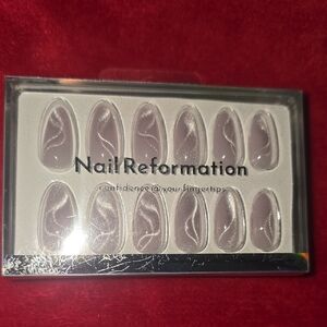 Nail Reformation Pink/Light Purple Press-On Nails